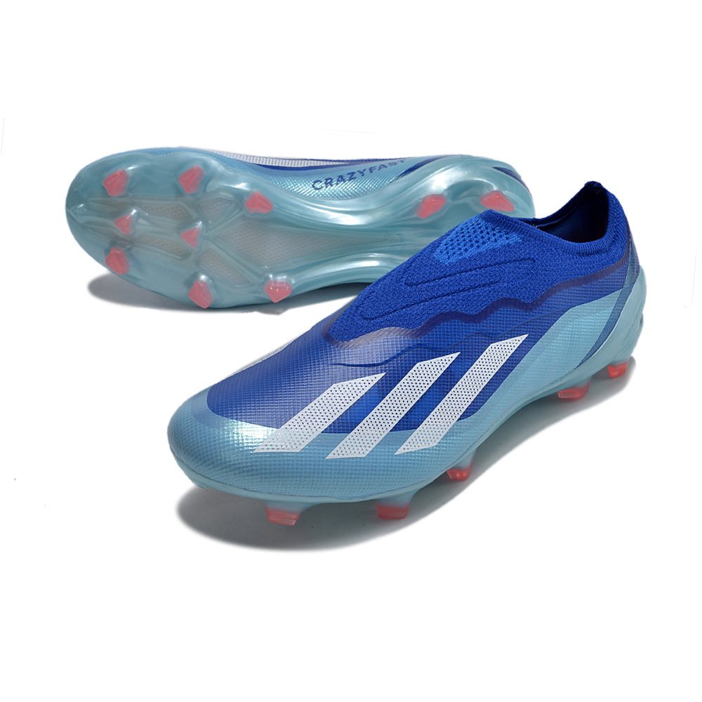 Chuteira Campo Adidas X CrazyFast.1 LL FG Azul 