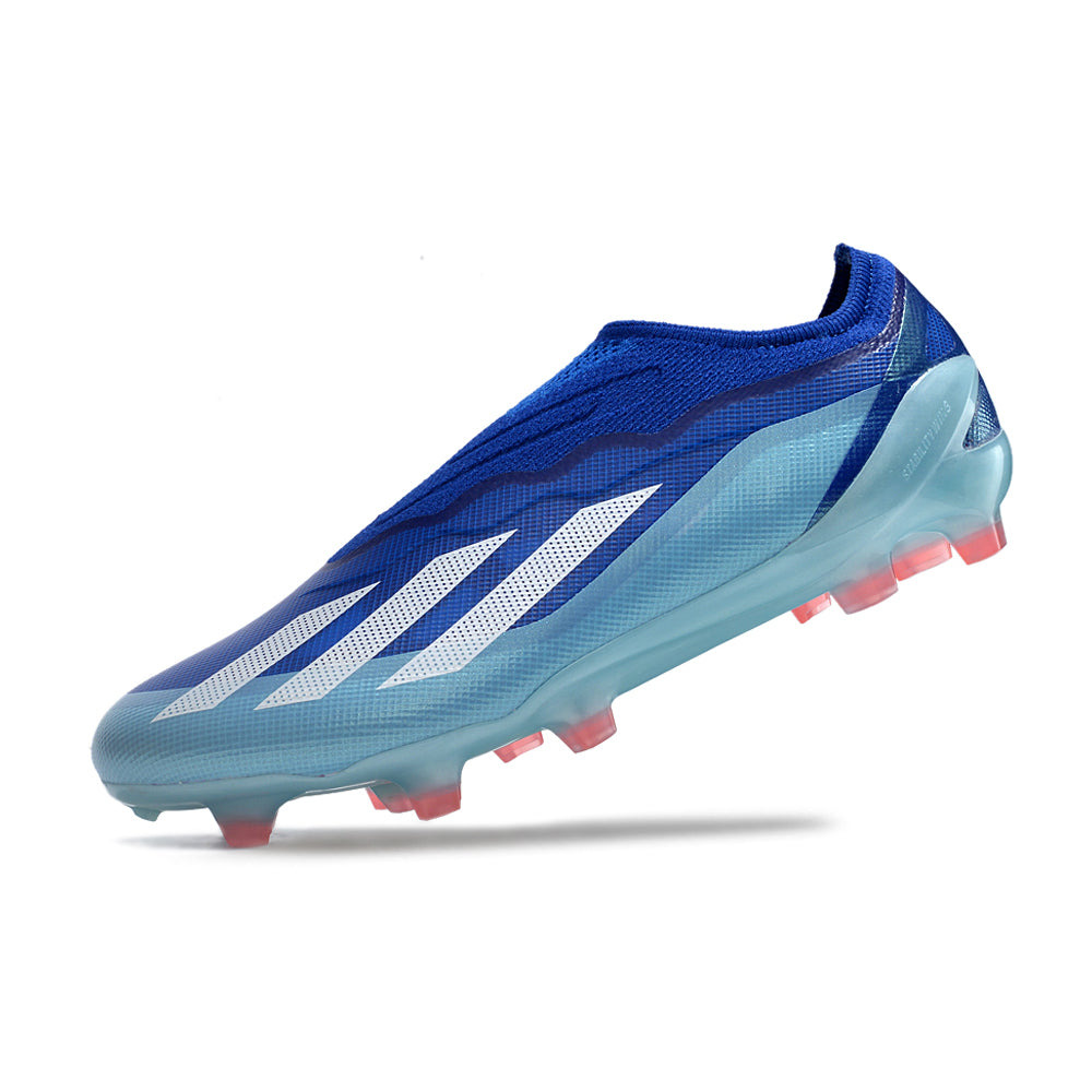 Chuteira Campo Adidas X CrazyFast.1 LL FG Azul 