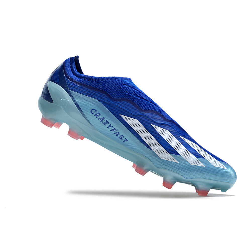 Chuteira Campo Adidas X CrazyFast.1 LL FG Azul 
