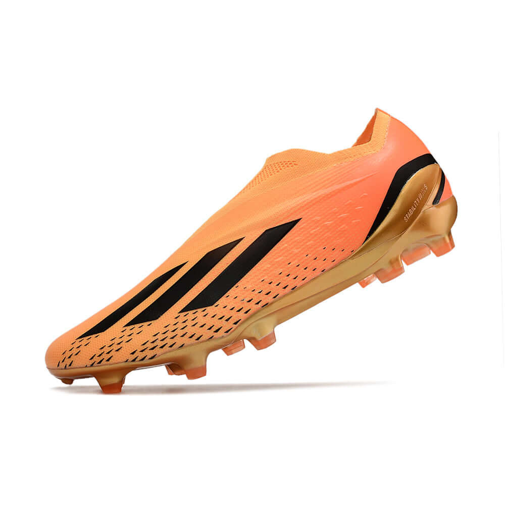 Chuteira Campo Adidas X Speedportal+ FG Laranja 