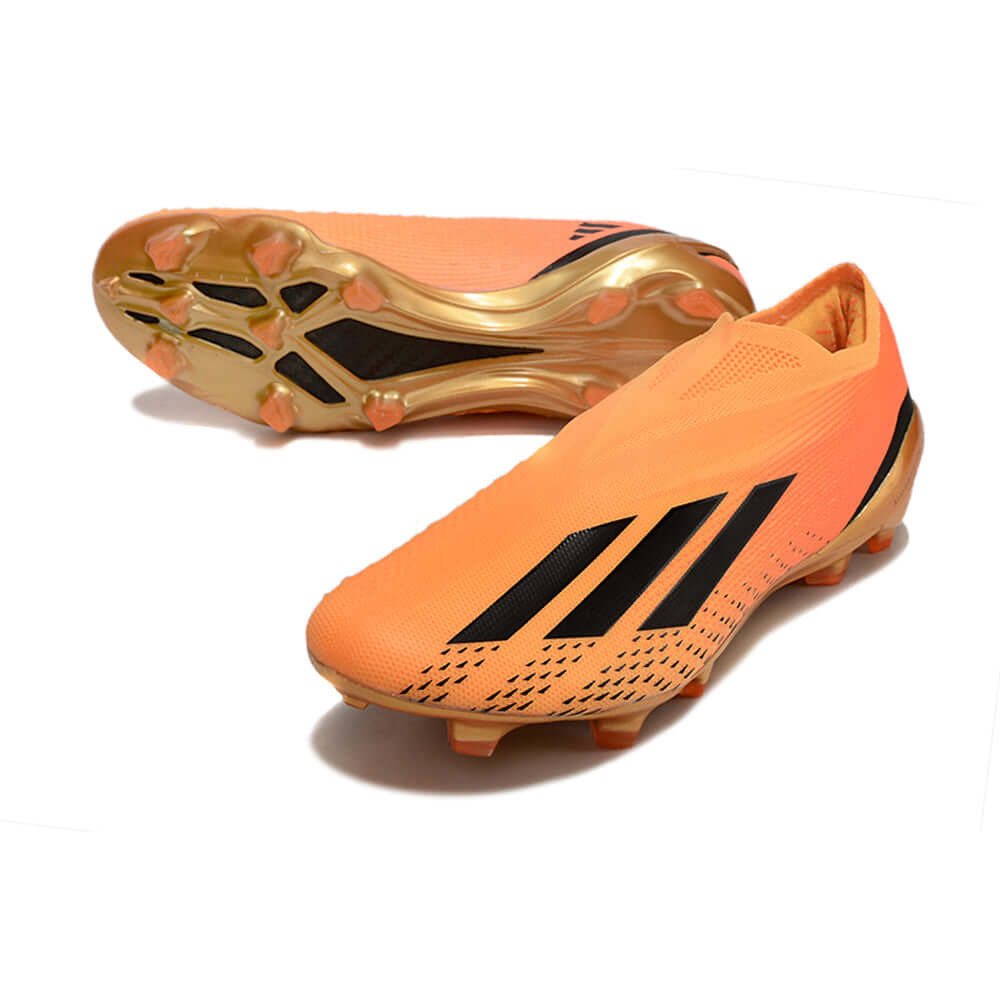 Chuteira Campo Adidas X Speedportal+ FG Laranja 