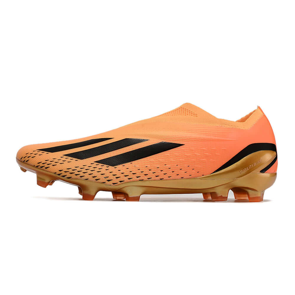 Chuteira Campo Adidas X Speedportal+ FG Laranja 