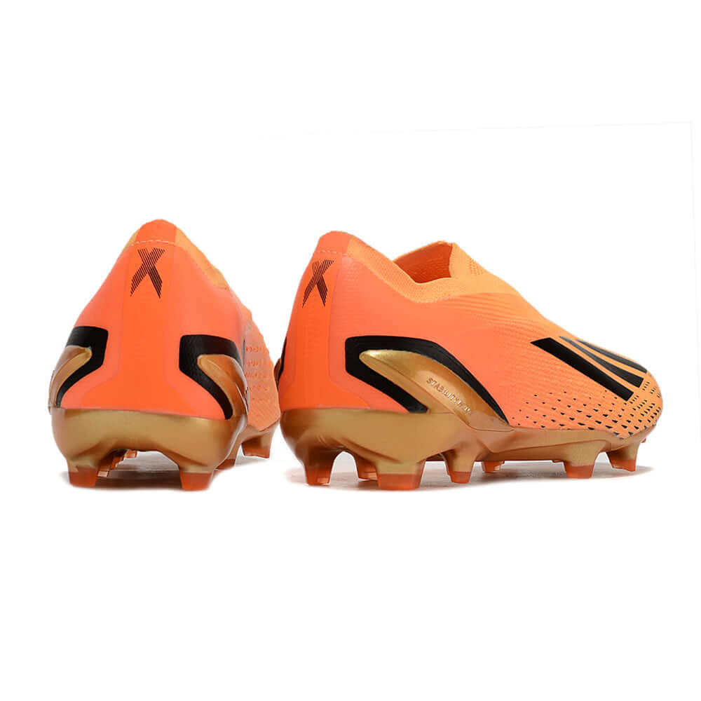 Chuteira Campo Adidas X Speedportal+ FG Laranja 