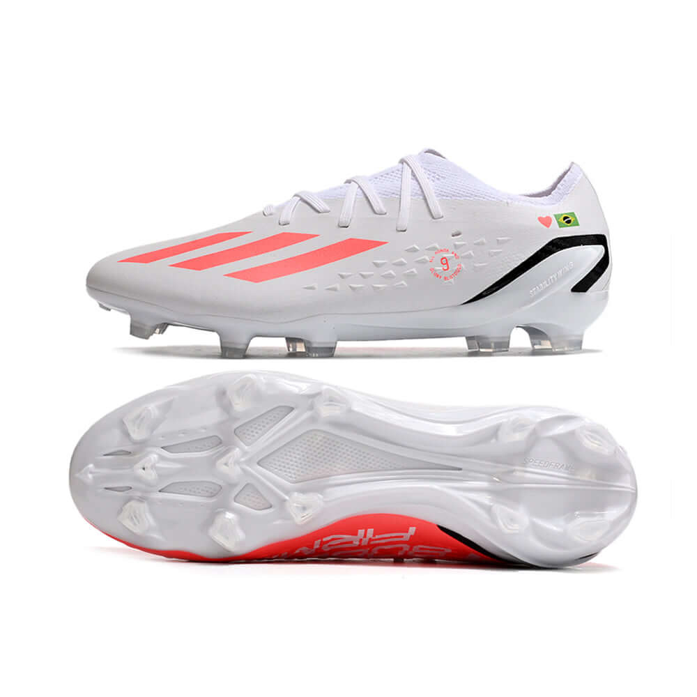 Chuteira Campo Adidas X Speedportal.1 FG Branca 