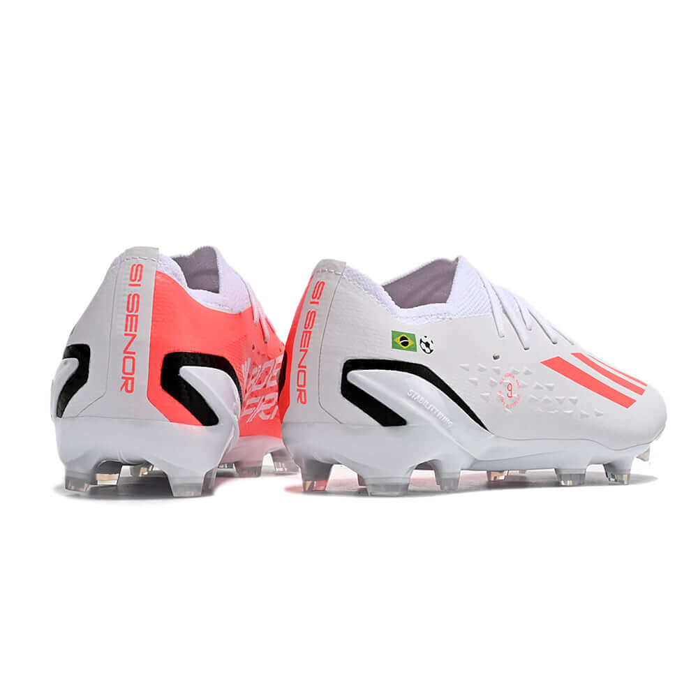 Chuteira Campo Adidas X Speedportal.1 FG Branca 