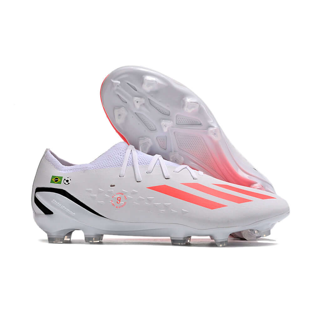 Chuteira Campo Adidas X Speedportal.1 FG Branca 