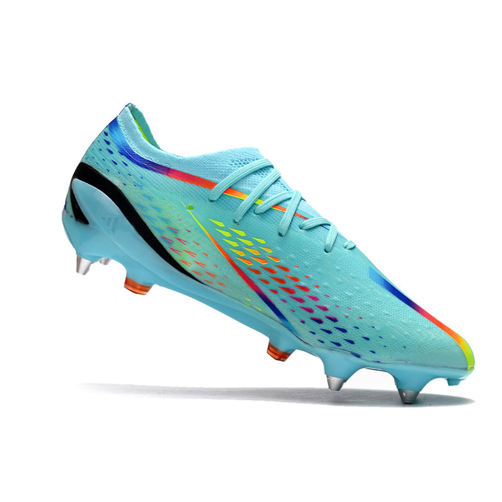 Chuteira Campo Adidas X Speedportal.1 Ponta de Aluminio Azul 