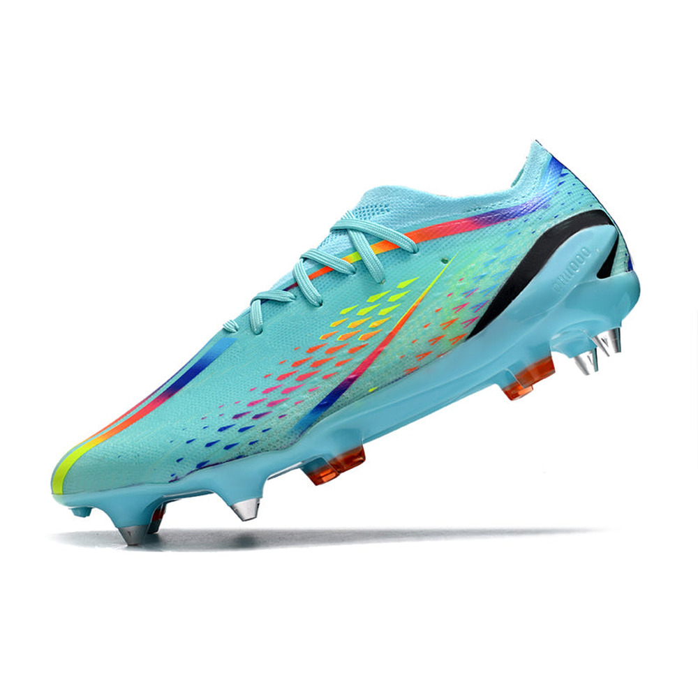 Chuteira Campo Adidas X Speedportal.1 Ponta de Aluminio Azul 