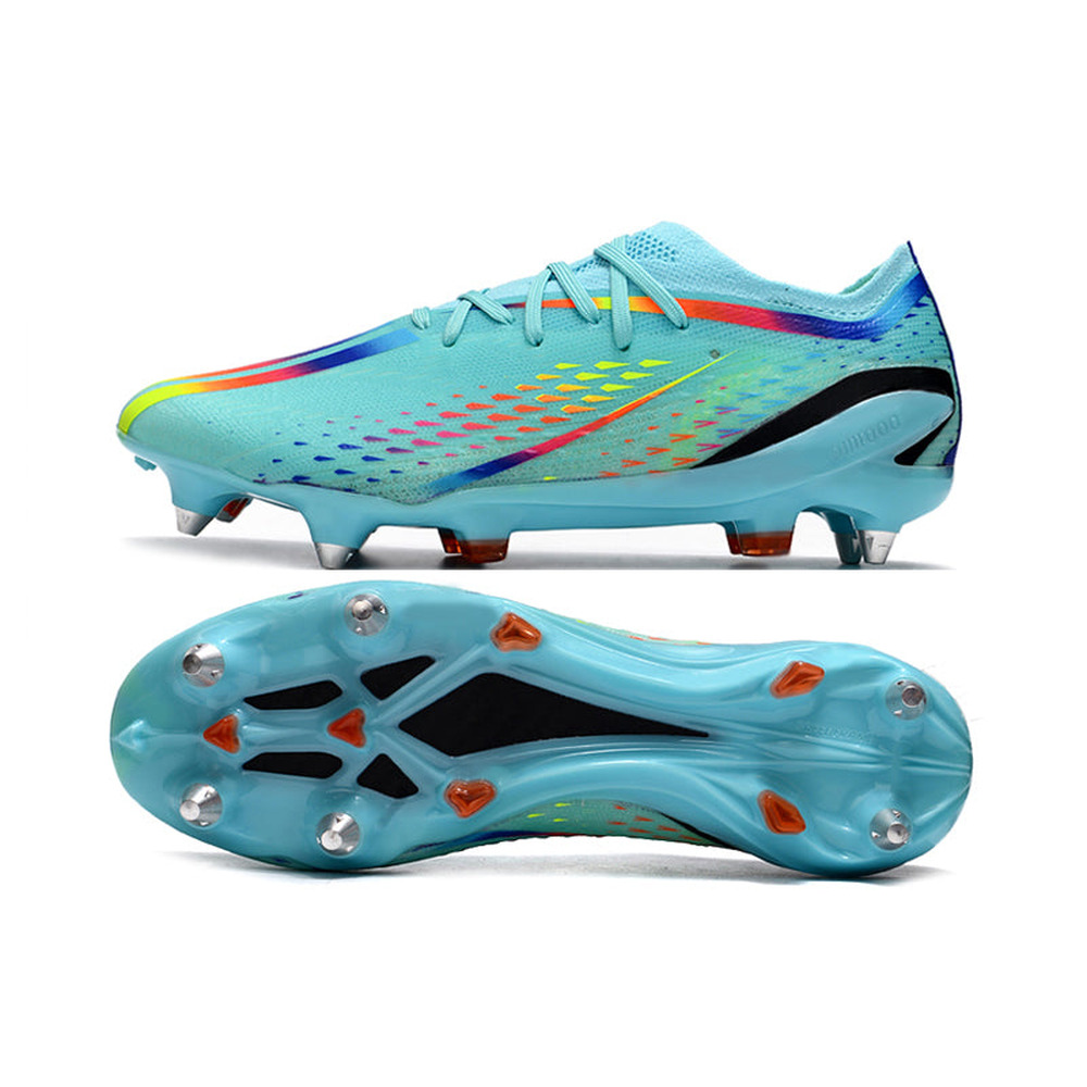 Chuteira Campo Adidas X Speedportal.1 Ponta de Aluminio Azul 