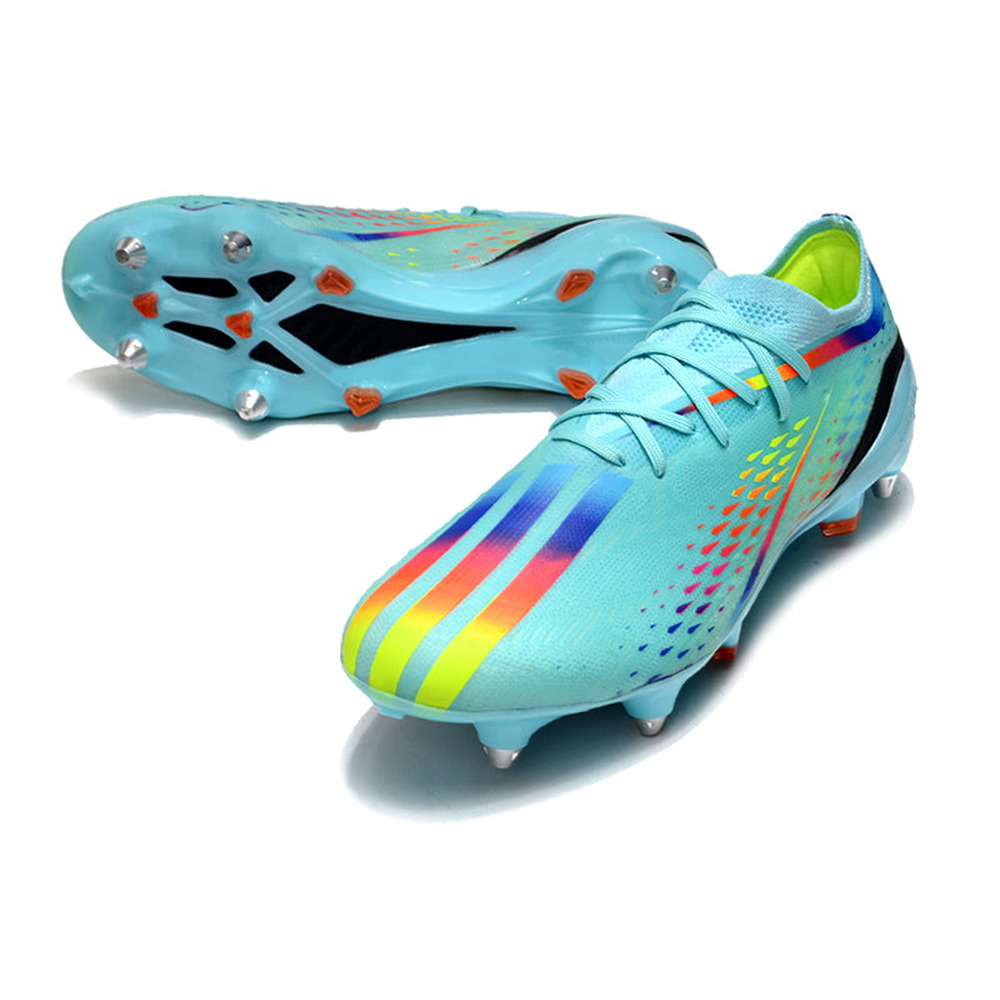 Chuteira Campo Adidas X Speedportal.1 Ponta de Aluminio Azul 