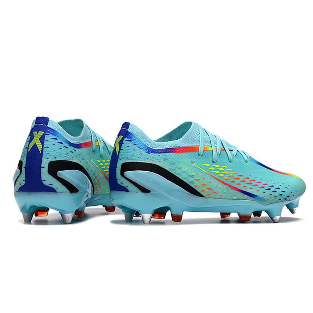 Chuteira Campo Adidas X Speedportal.1 Ponta de Aluminio Azul 