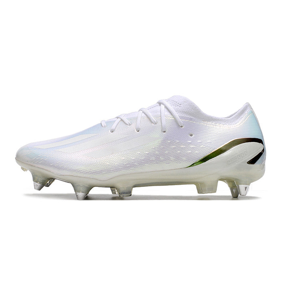 Chuteira Campo Adidas X Speedportal.1 Ponta de Aluminio Branca 