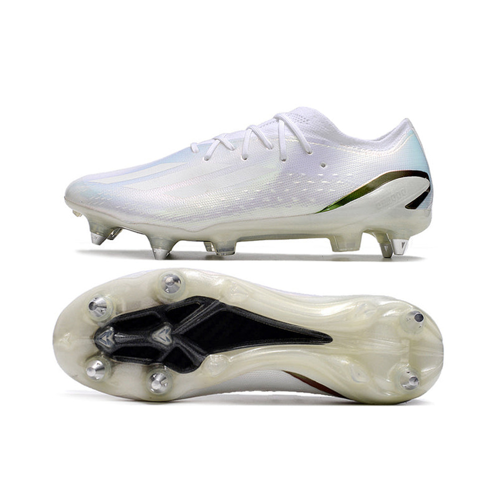 Chuteira Campo Adidas X Speedportal.1 Ponta de Aluminio Branca 