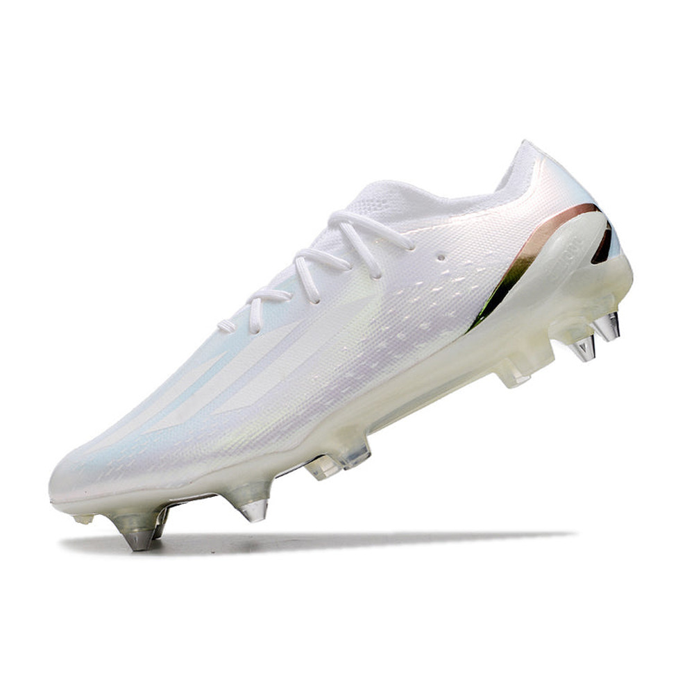 Chuteira Campo Adidas X Speedportal.1 Ponta de Aluminio Branca 