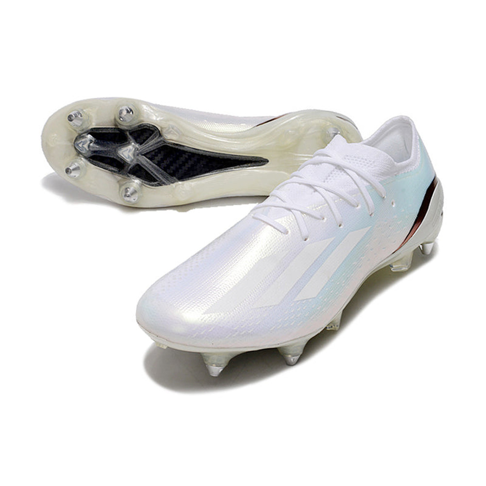 Chuteira Campo Adidas X Speedportal.1 Ponta de Aluminio Branca 