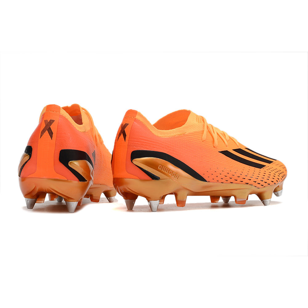 Chuteira Campo Adidas X Speedportal.1 Ponta de Aluminio Laranja 