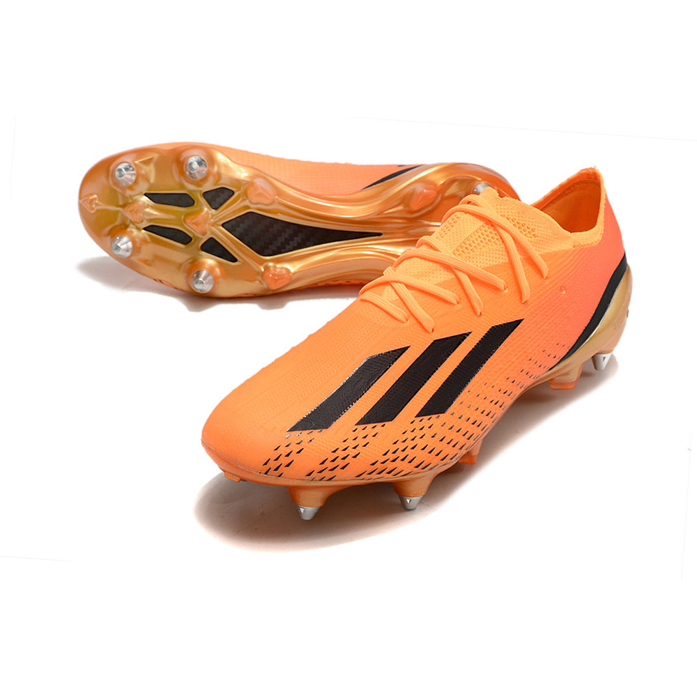 Chuteira Campo Adidas X Speedportal.1 Ponta de Aluminio Laranja 