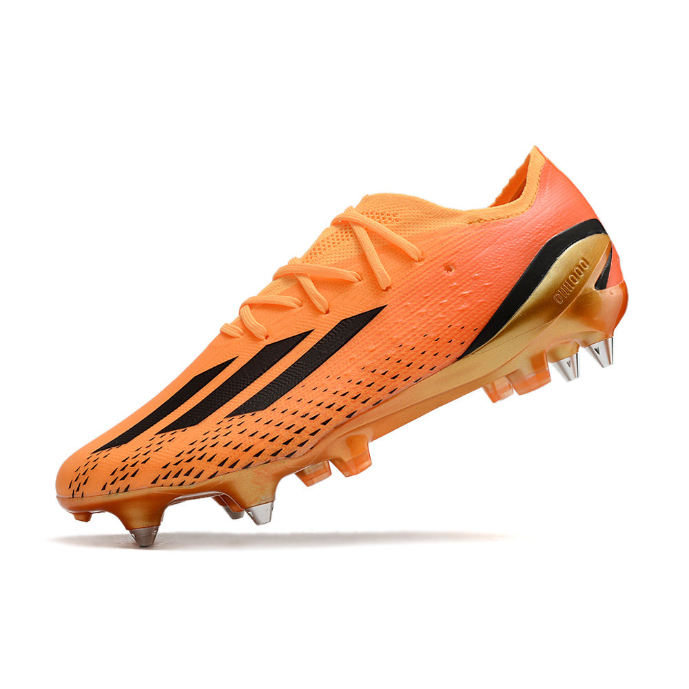 Chuteira Campo Adidas X Speedportal.1 Ponta de Aluminio Laranja 