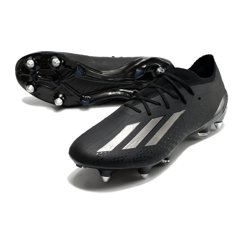 Chuteira Campo Adidas X Speedportal.1 Ponta de Aluminio Preta 