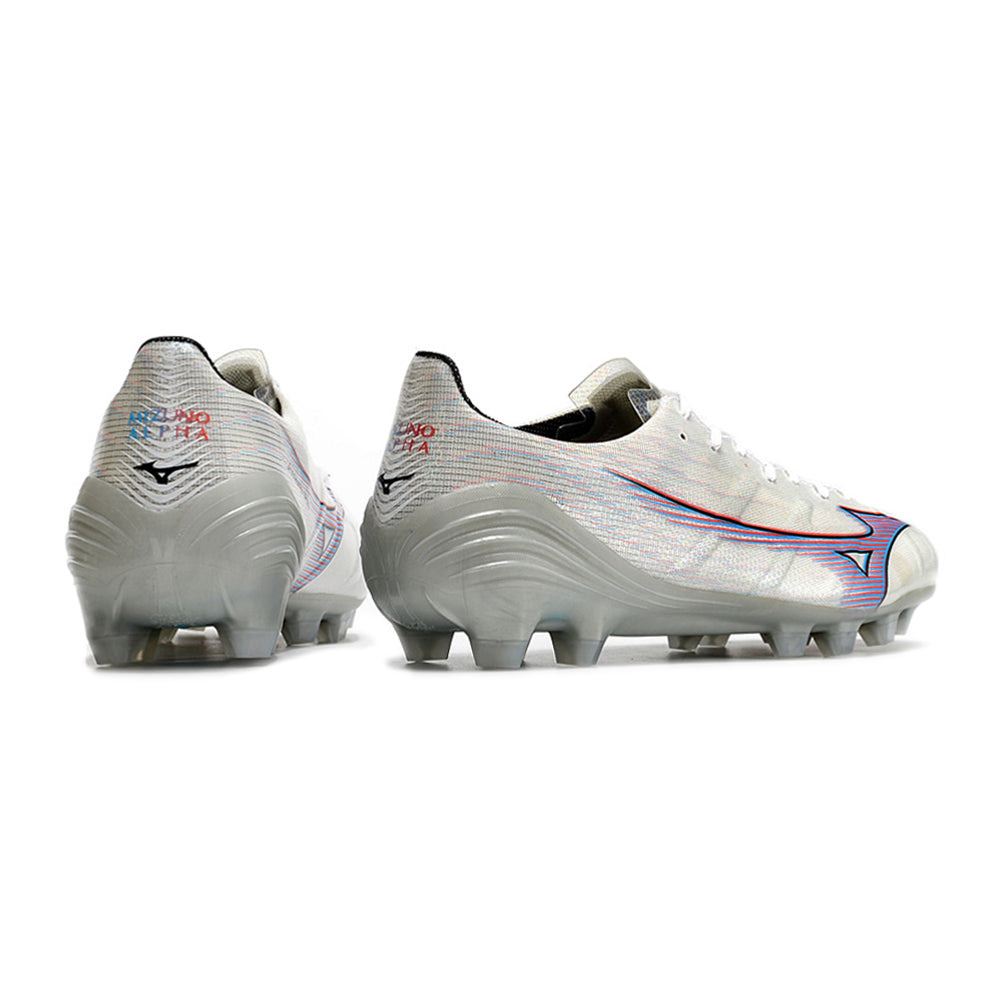 Chuteira Campo Mizuno Alpha FG Branca 
