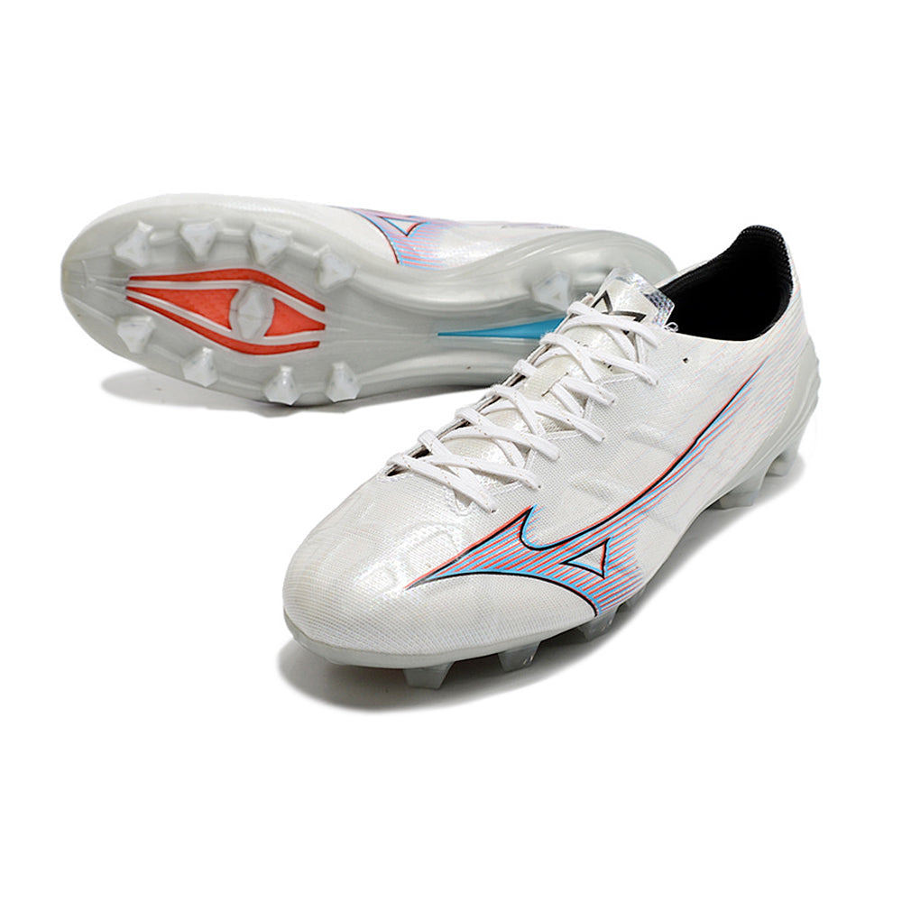 Chuteira Campo Mizuno Alpha FG Branca 