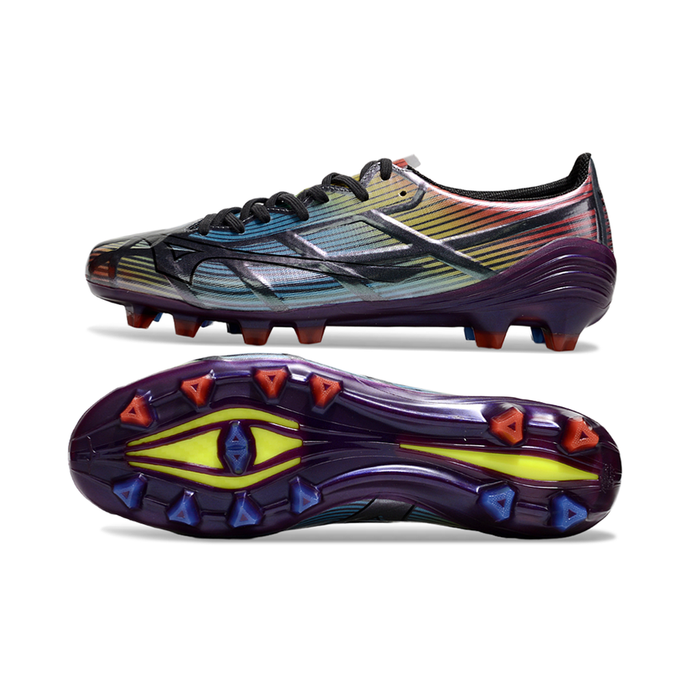Chuteira Campo Mizuno Alpha FG Colorido 