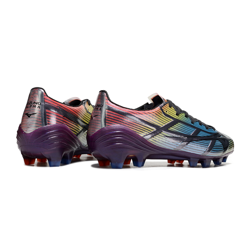 Chuteira Campo Mizuno Alpha FG Colorido 