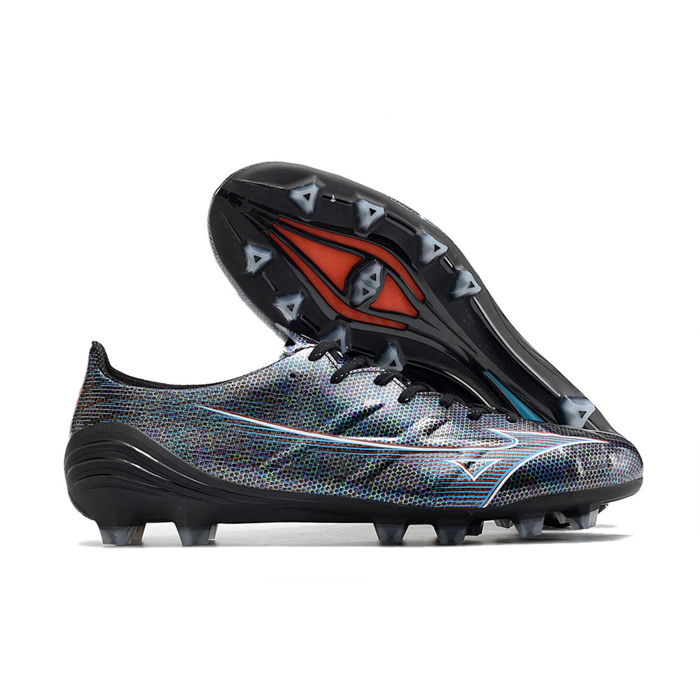 Chuteira Campo Mizuno Alpha FG Preta 