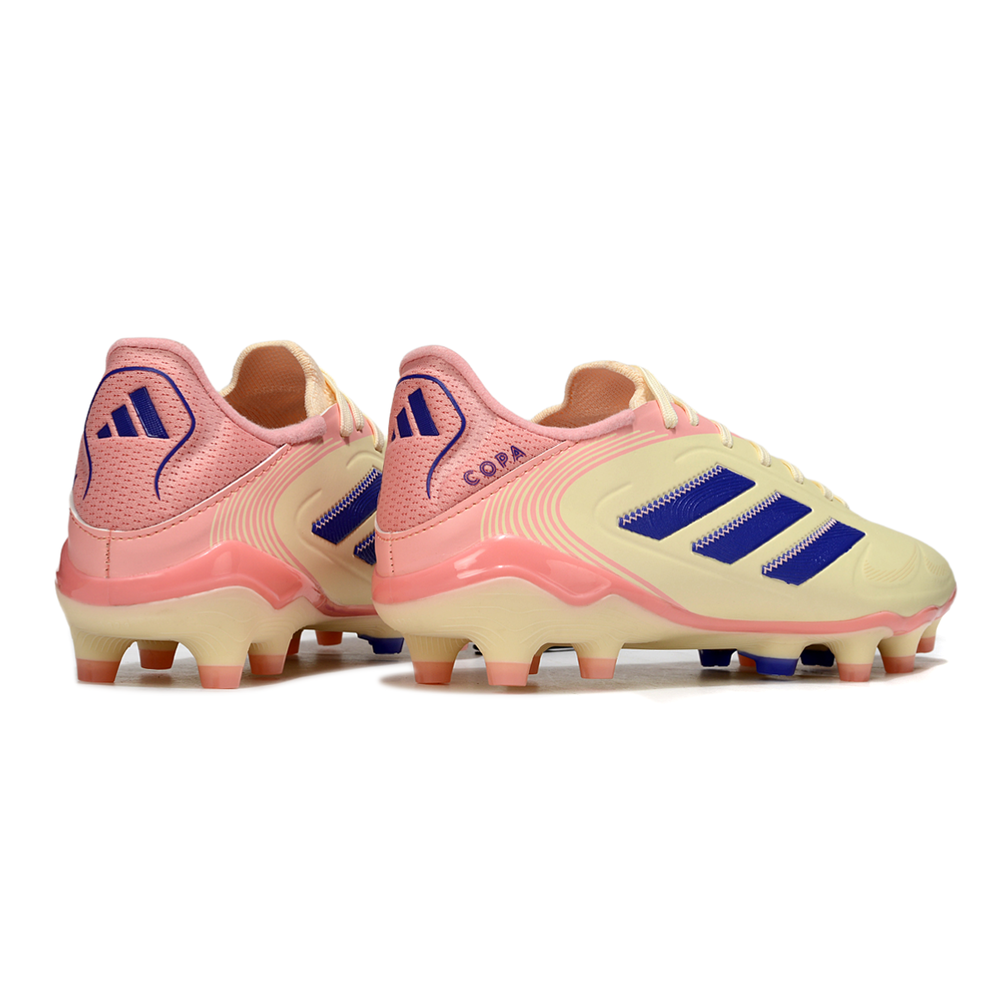 Chuteira Campo Adidas Copa Pure II Elite FG Amarelo, Rosa e Azul