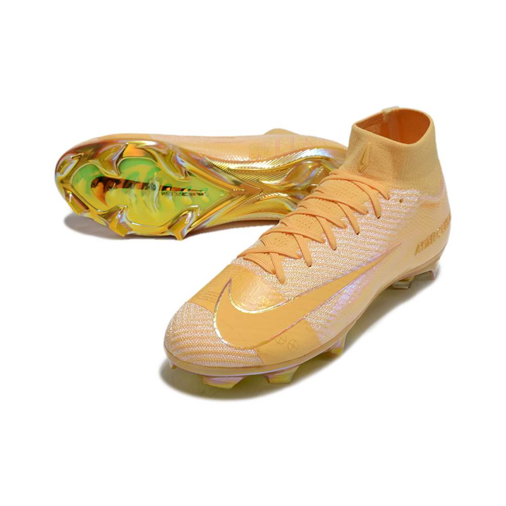 Chuteira Campo Nike Air Zoom Mercurial Superfly 10 Elite FG Amarelo