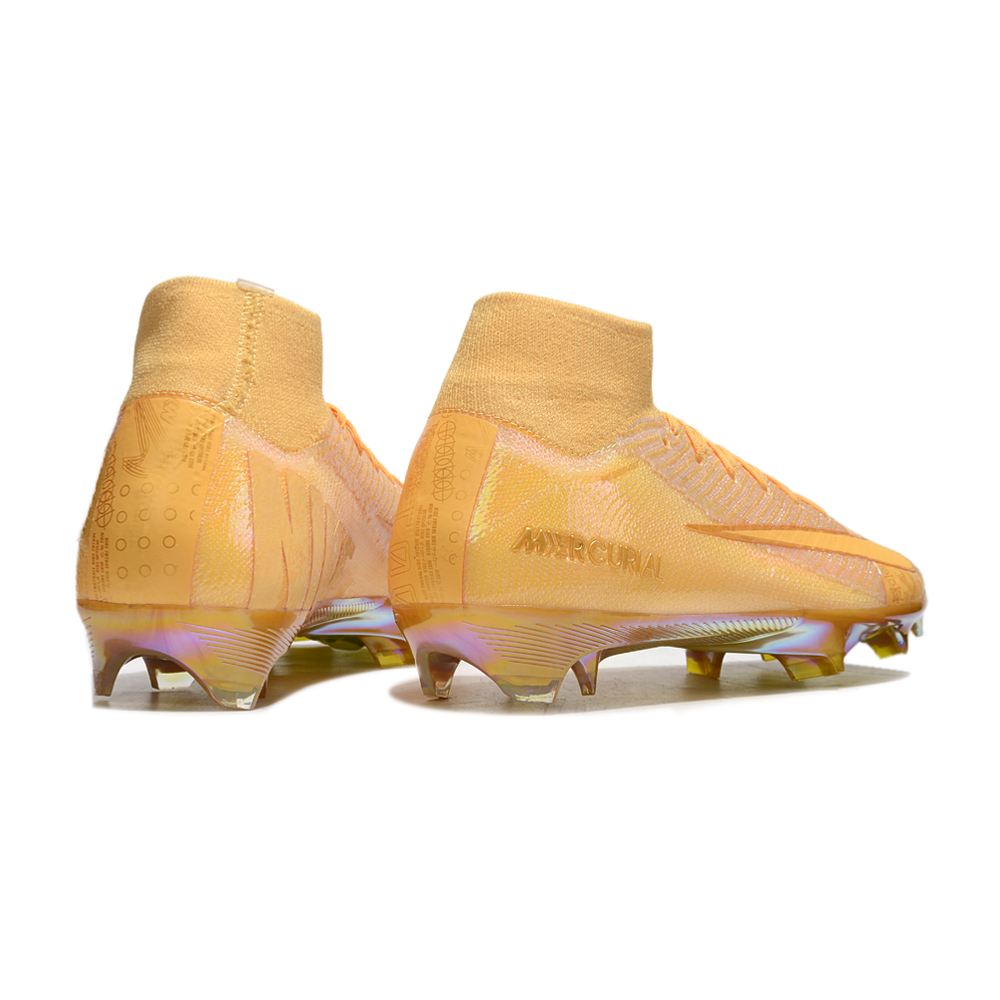 Chuteira Campo Nike Air Zoom Mercurial Superfly 10 Elite FG Amarelo