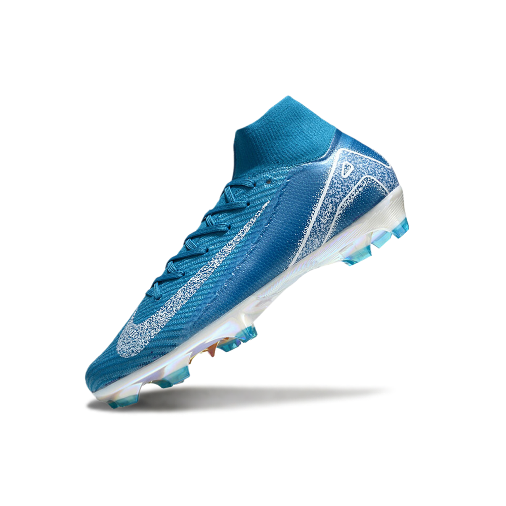 Chuteira Campo Nike Air Zoom Mercurial Superfly 10 Elite FG Azul