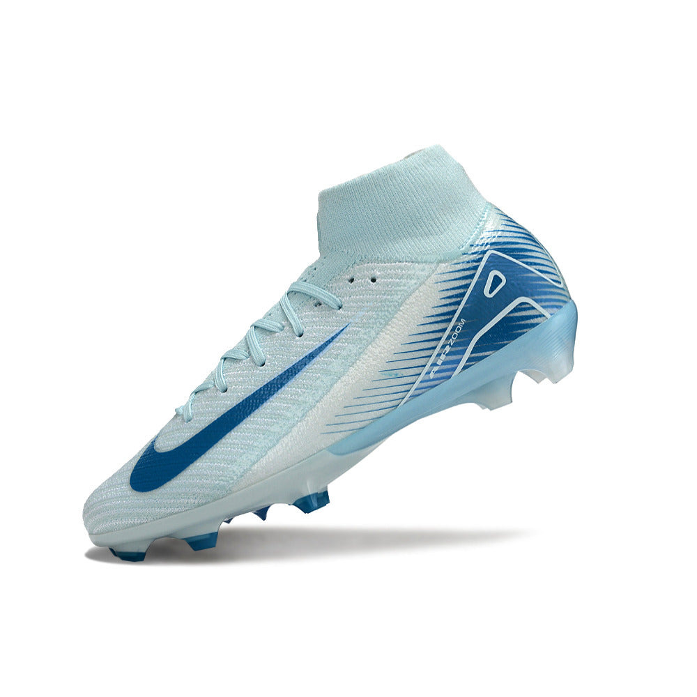 Chuteira Campo Nike Air Zoom Mercurial Superfly 10 Elite FG Azul 