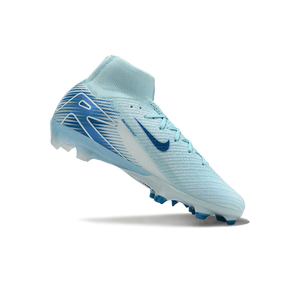 Chuteira Campo Nike Air Zoom Mercurial Superfly 10 Elite FG Azul 