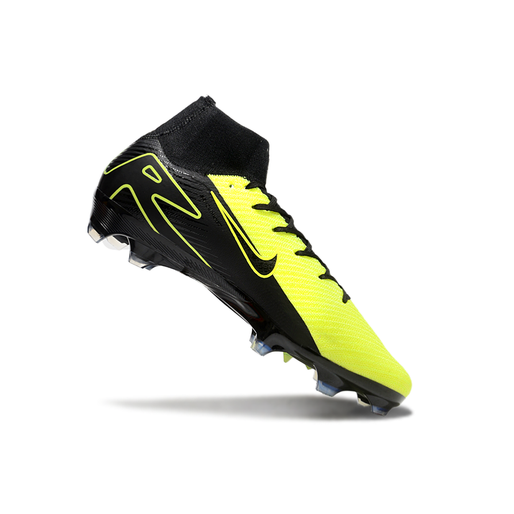 Chuteira Campo Nike Air Zoom Mercurial Superfly 10 Elite FG Preta e Verde