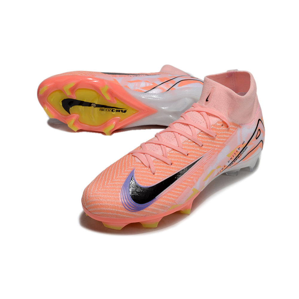 Chuteira Campo Nike Air Zoom Mercurial Superfly 10 Elite FG Rosa