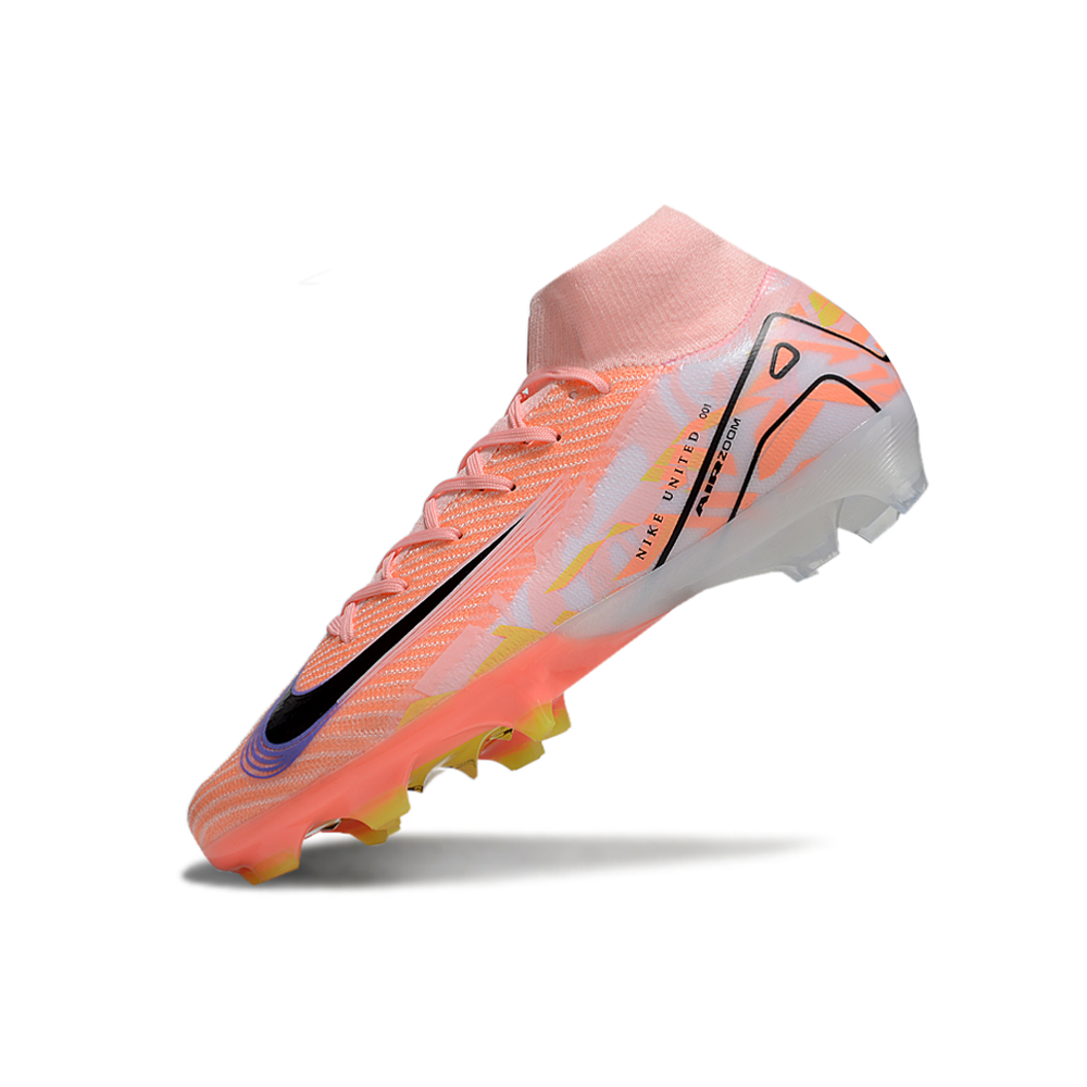 Chuteira Campo Nike Air Zoom Mercurial Superfly 10 Elite FG Rosa