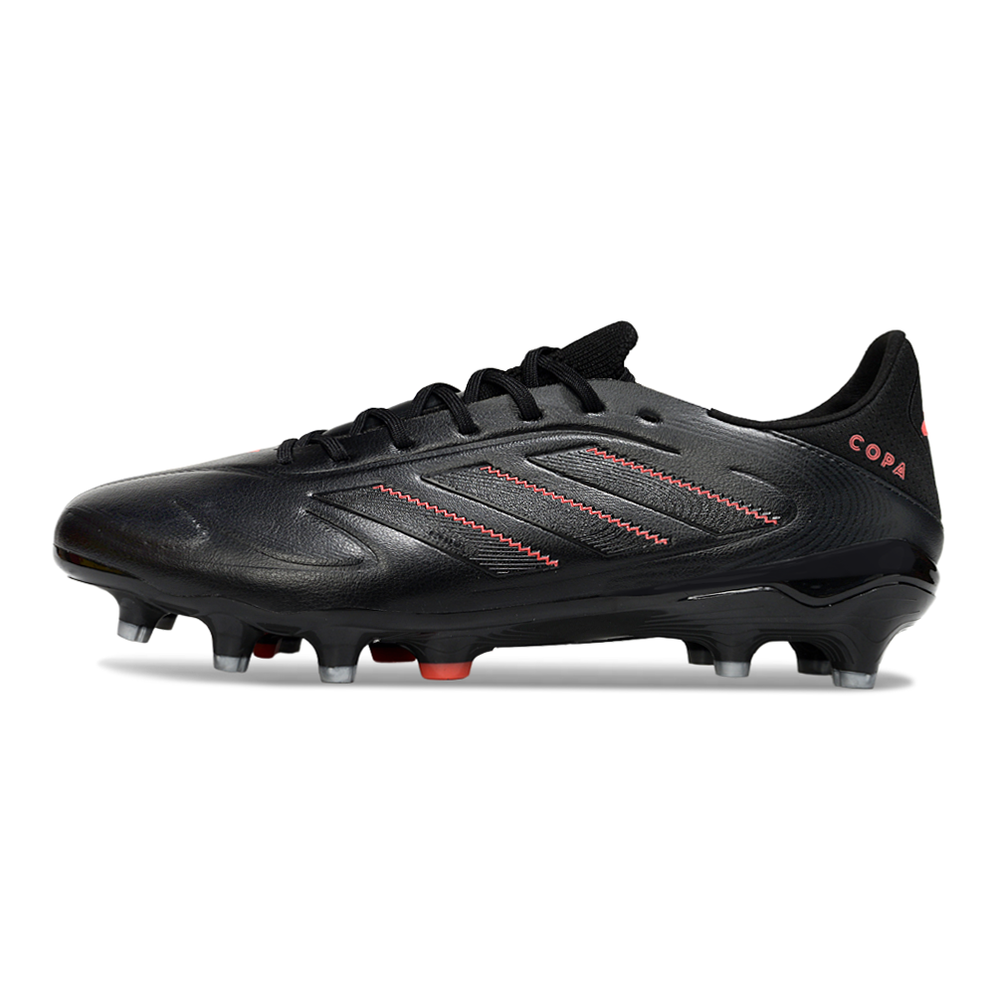 Chuteira Campo Adidas Copa Pure II Elite FG Preta e Vermelha