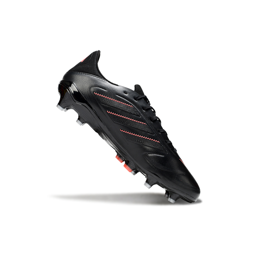 Chuteira Campo Adidas Copa Pure II Elite FG Preta e Vermelha