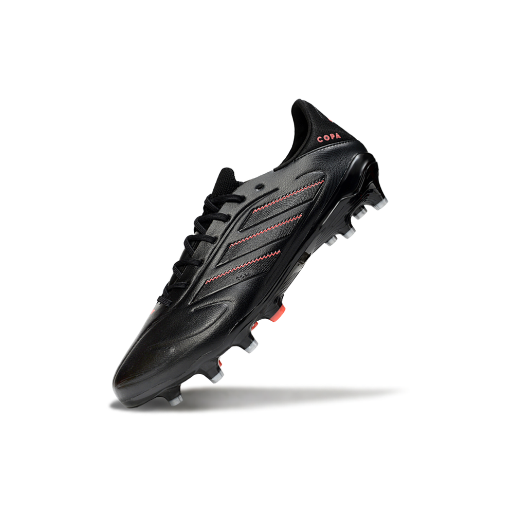 Chuteira Campo Adidas Copa Pure II Elite FG Preta e Vermelha