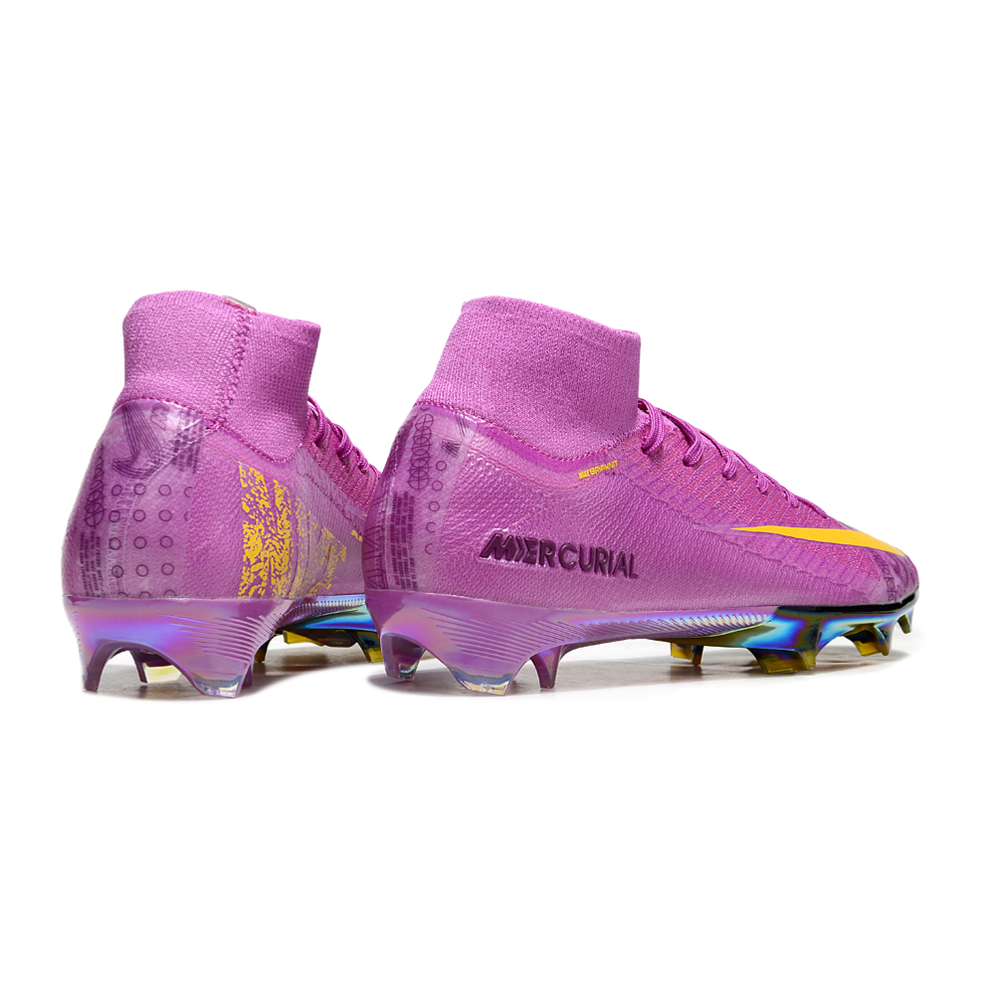 Chuteira Campo Nike Air Zoom Mercurial Superfly 10 Elite FG Roxa