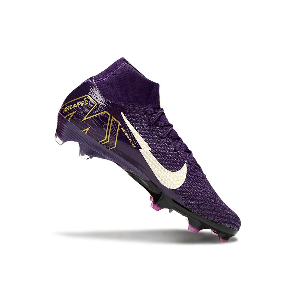 Chuteira Campo Nike Air Zoom Mercurial Superfly 10 Elite FG Roxa 