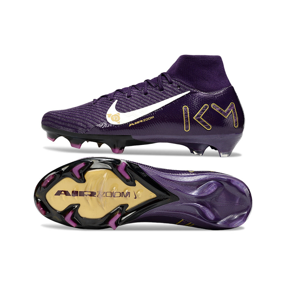 Chuteira Campo Nike Air Zoom Mercurial Superfly 10 Elite FG Roxa 