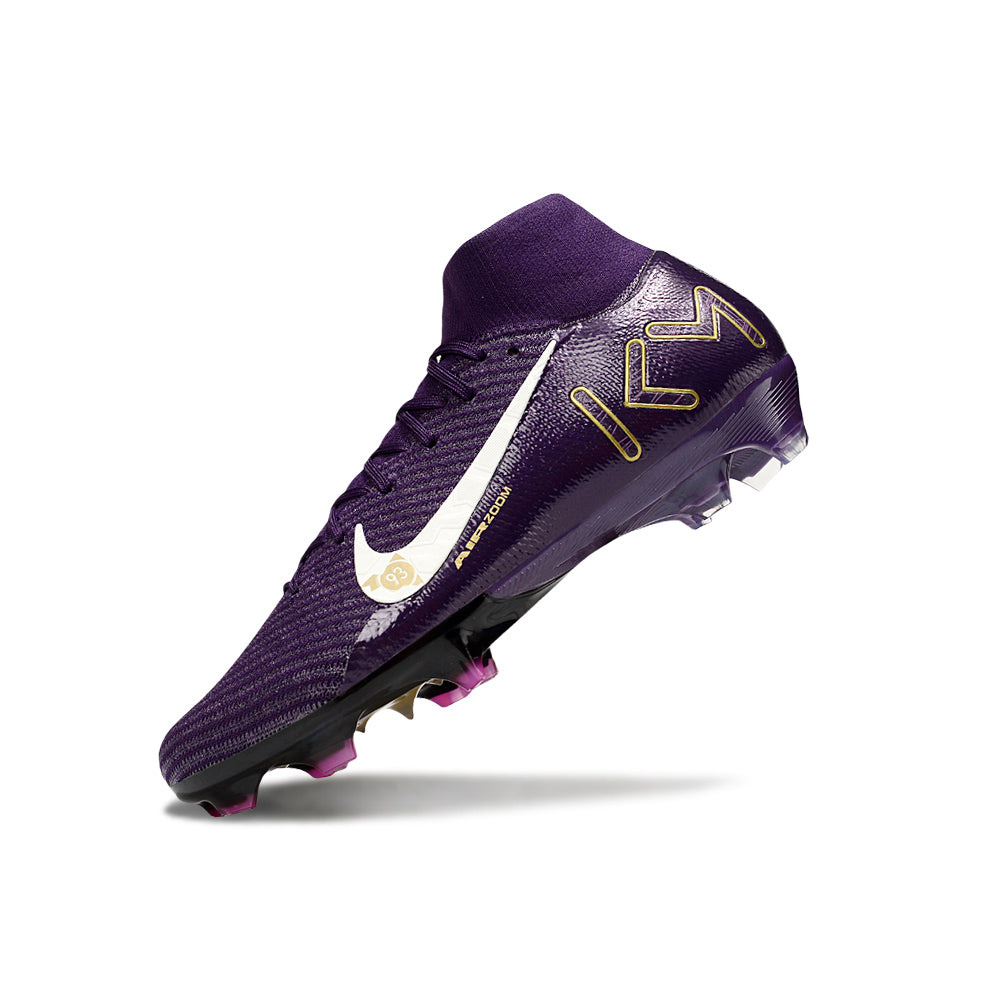 Chuteira Campo Nike Air Zoom Mercurial Superfly 10 Elite FG Roxa 