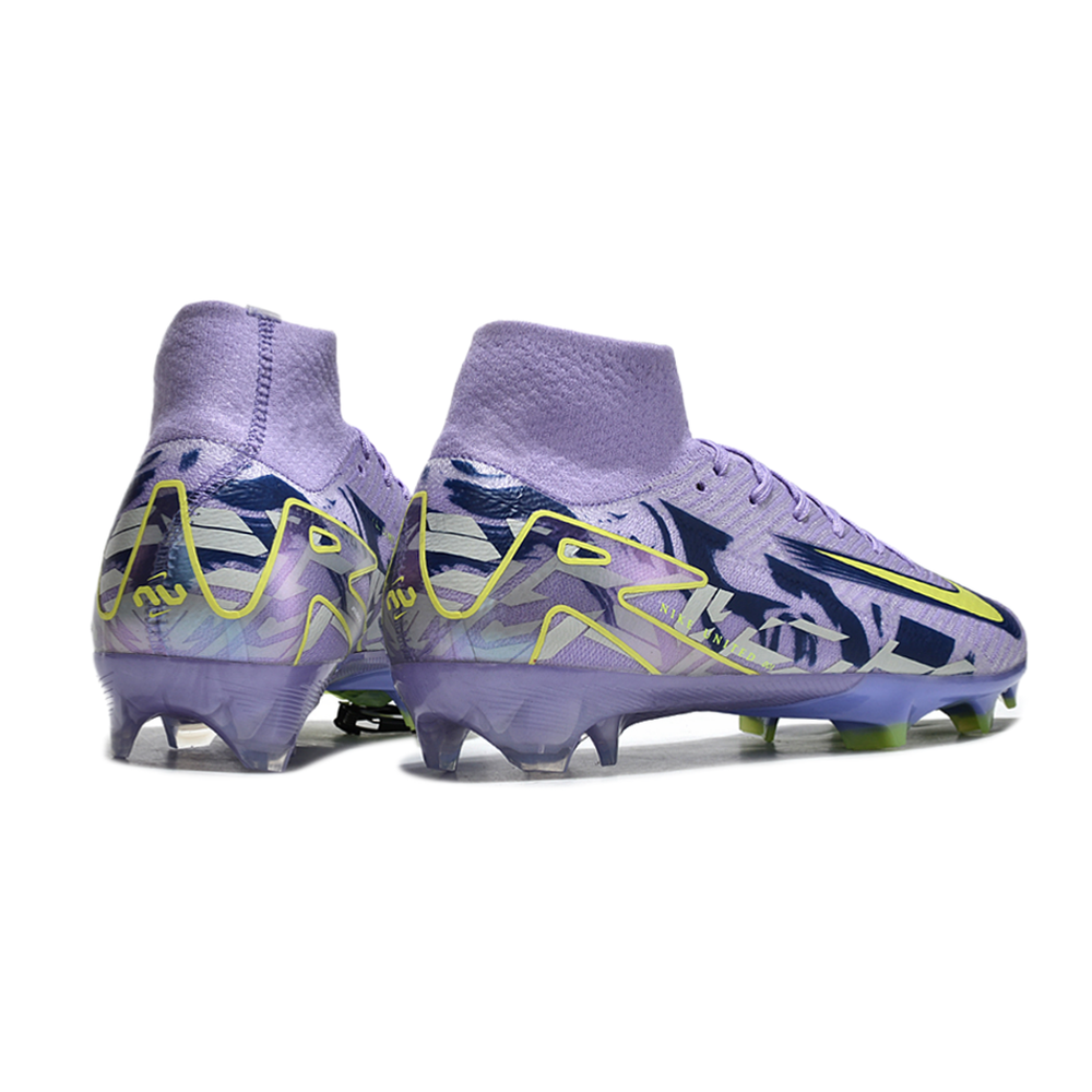 Chuteira Campo Nike Air Zoom Mercurial Superfly 10 Elite FG Roxa 