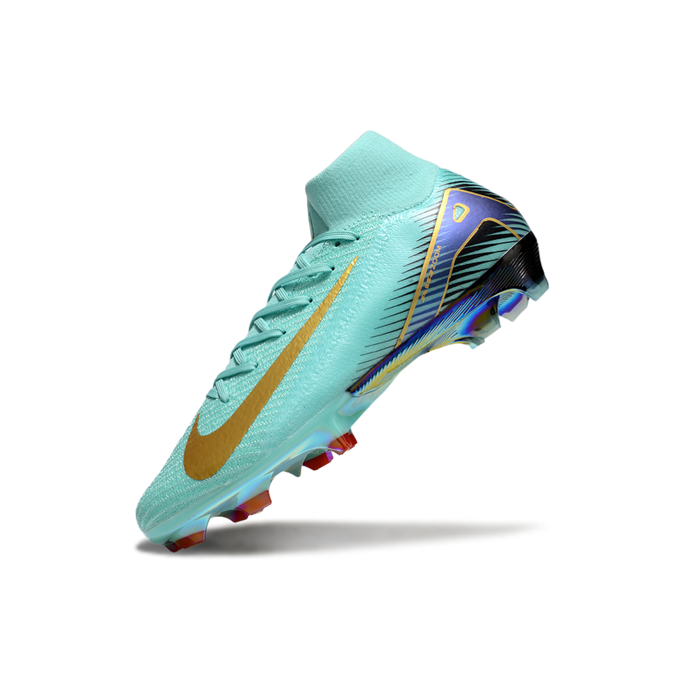 Chuteira Campo Nike Air Zoom Mercurial Superfly 10 Elite FG Verde