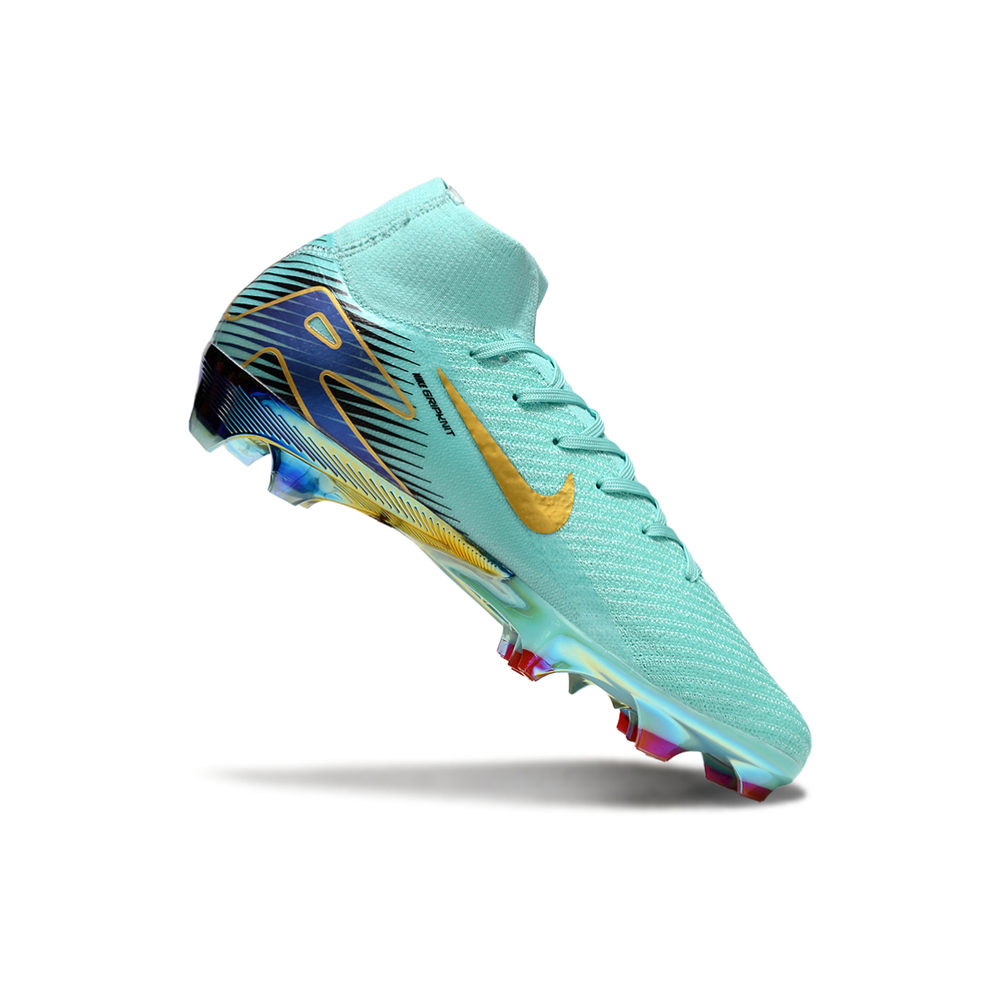 Chuteira Campo Nike Air Zoom Mercurial Superfly 10 Elite FG Verde
