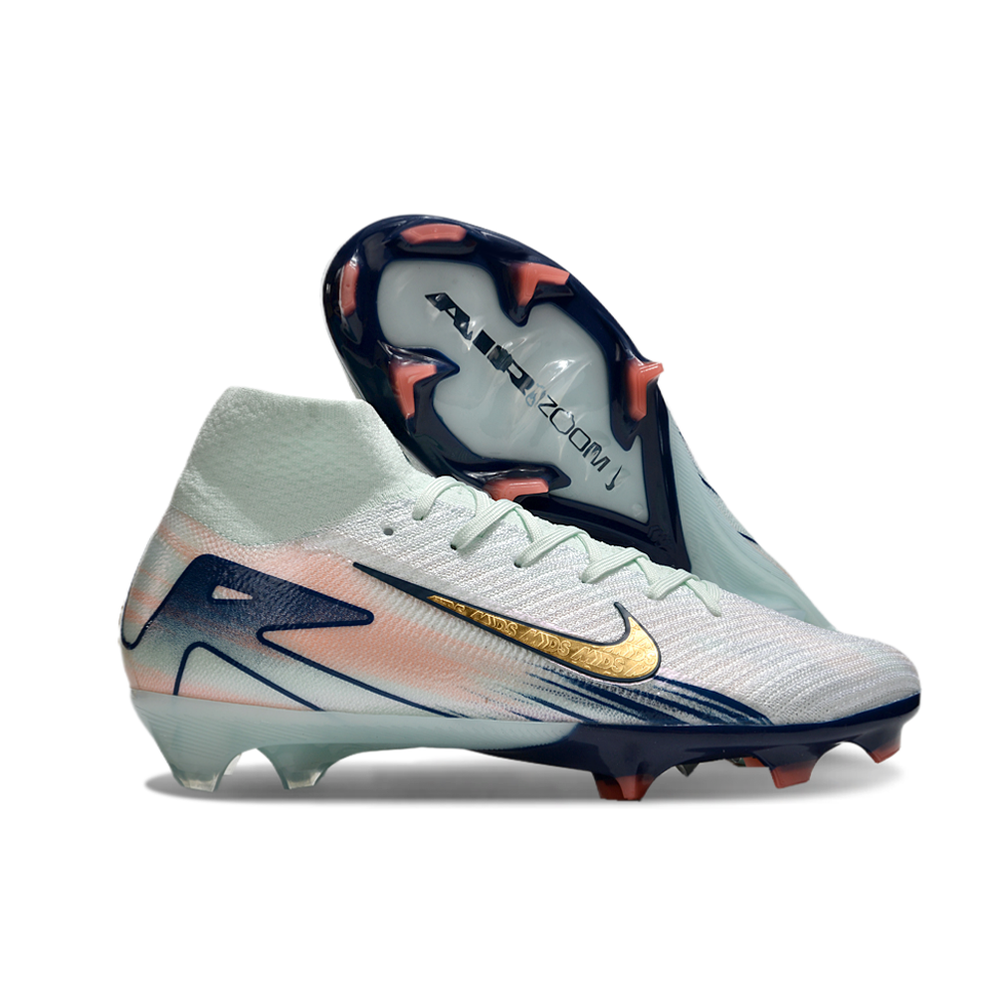 Chuteira Campo Nike Air Zoom Mercurial Superfly 10 Elite FG Verde 