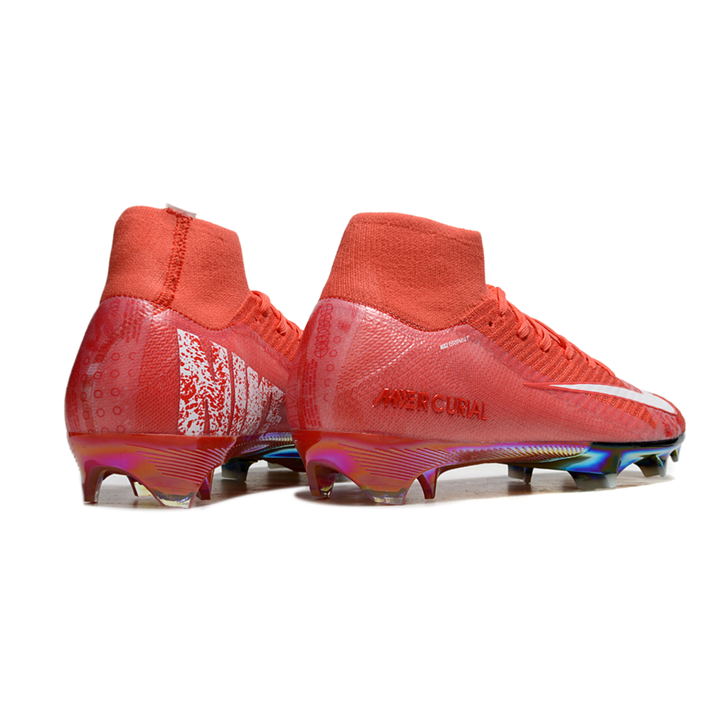 Chuteira Campo Nike Air Zoom Mercurial Superfly 10 Elite FG Vermelho