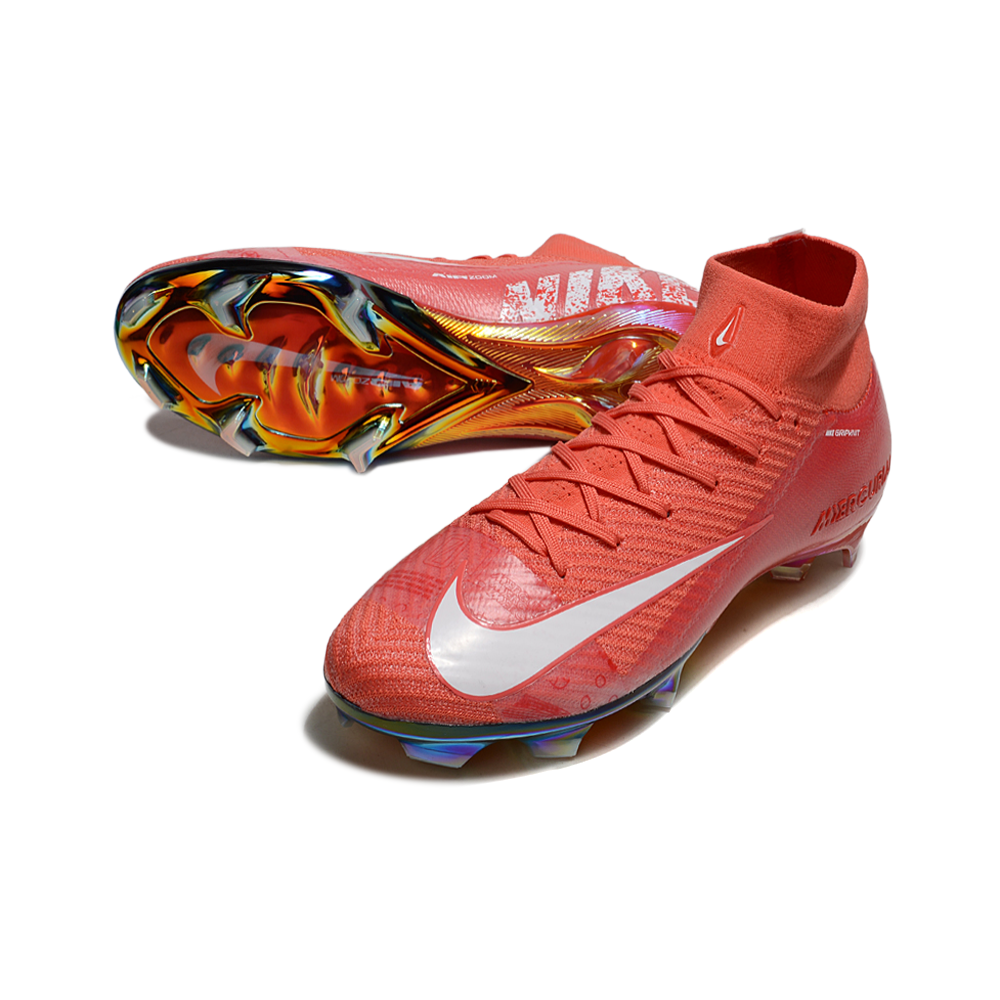 Chuteira Campo Nike Air Zoom Mercurial Superfly 10 Elite FG Vermelho